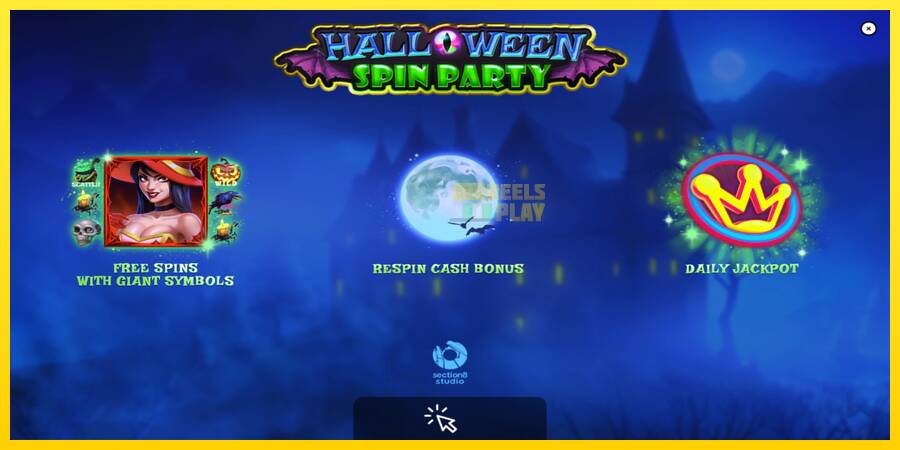 Сурет 1 ойын машинасы Halloween Spin Party