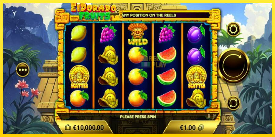 Сурет 2 ойын машинасы El Dorado Fruits