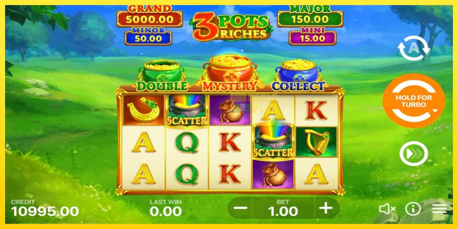 Сурет 3 ойын машинасы 3 Pots Riches: Hold and Win