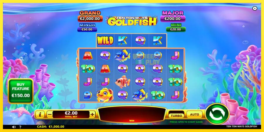 Сурет 2 ойын машинасы Ten Ton Ways Goldfish