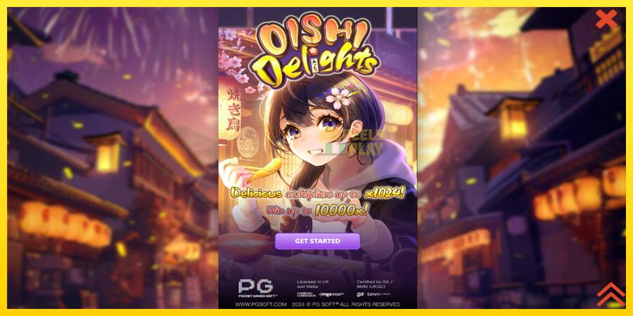 Сурет 1 ойын машинасы Oishi Delights