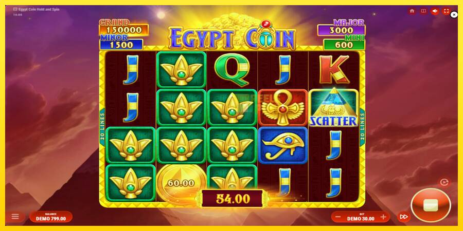 Сурет 3 ойын машинасы Egypt Coin