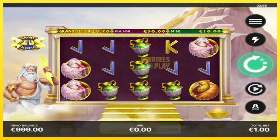 Сурет 2 ойын машинасы Angry Zeus Jackpot