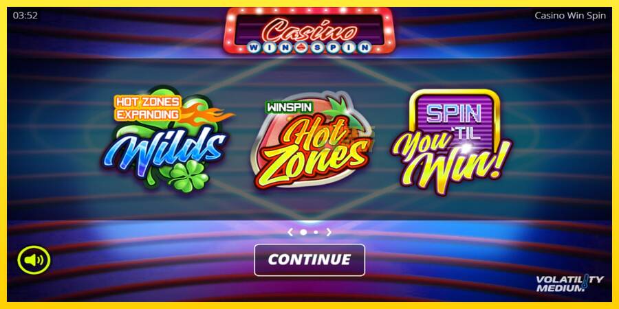 Сурет 1 ойын машинасы Casino Win Spin