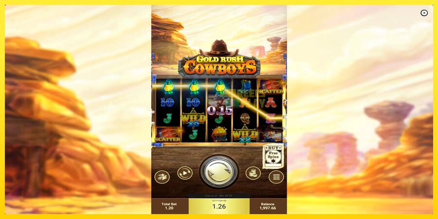 Сурет 2 ойын машинасы Gold Rush Cowboys