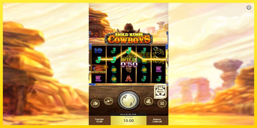 Сурет 4 ойын машинасы Gold Rush Cowboys