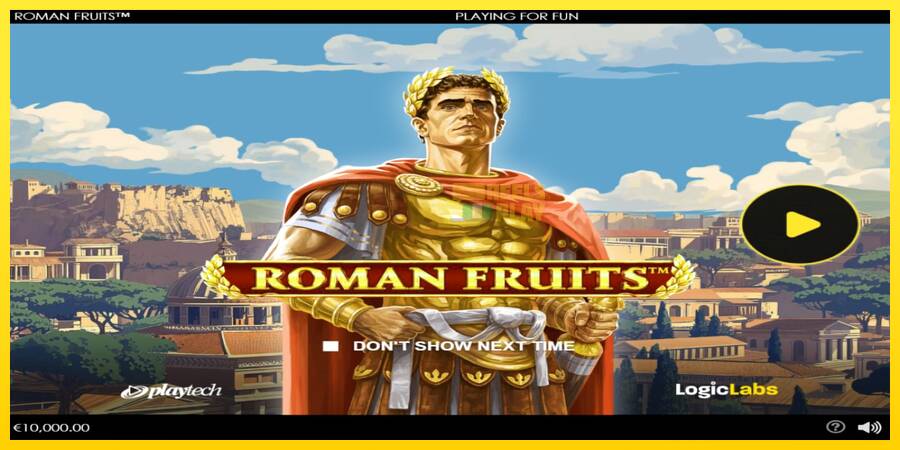 Сурет 1 ойын машинасы Roman Fruits