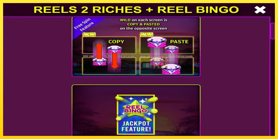 Сурет 5 ойын машинасы Reels 2 Riches with Reel Bingo