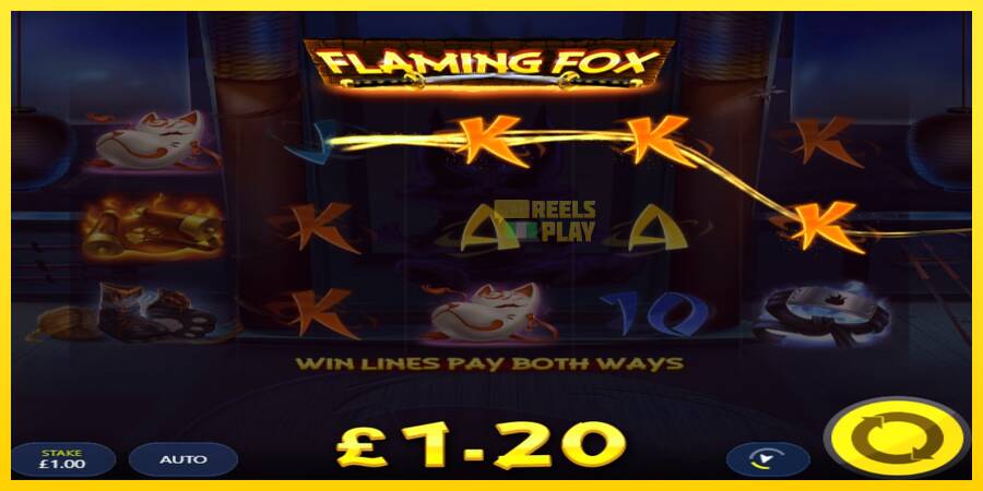 Сурет 3 ойын машинасы Flaming Fox