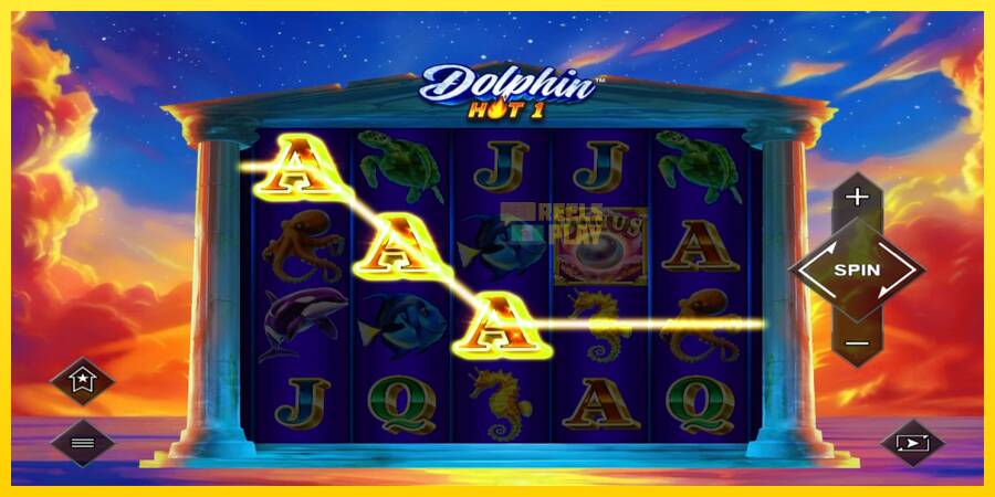 Сурет 3 ойын машинасы Dolphin Hot 1