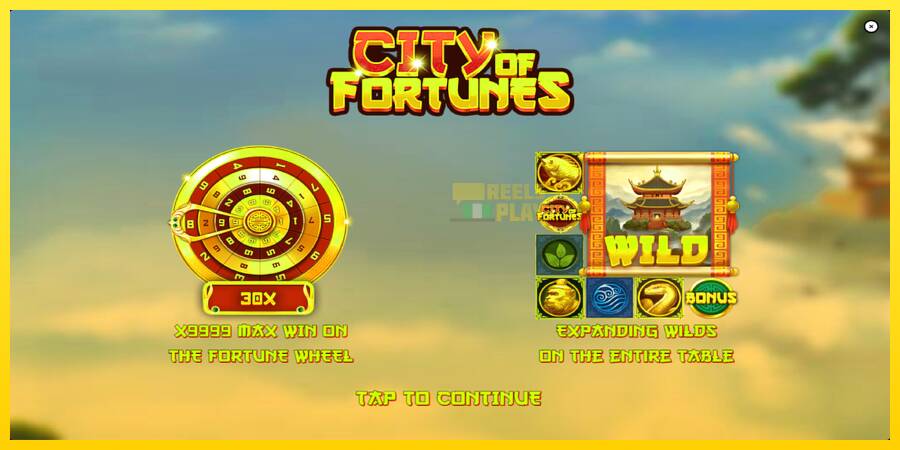 Сурет 1 ойын машинасы City of Fortunes