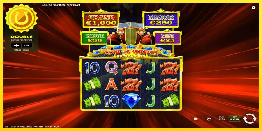 Сурет 2 ойын машинасы Cash on Wheels Hold and Win