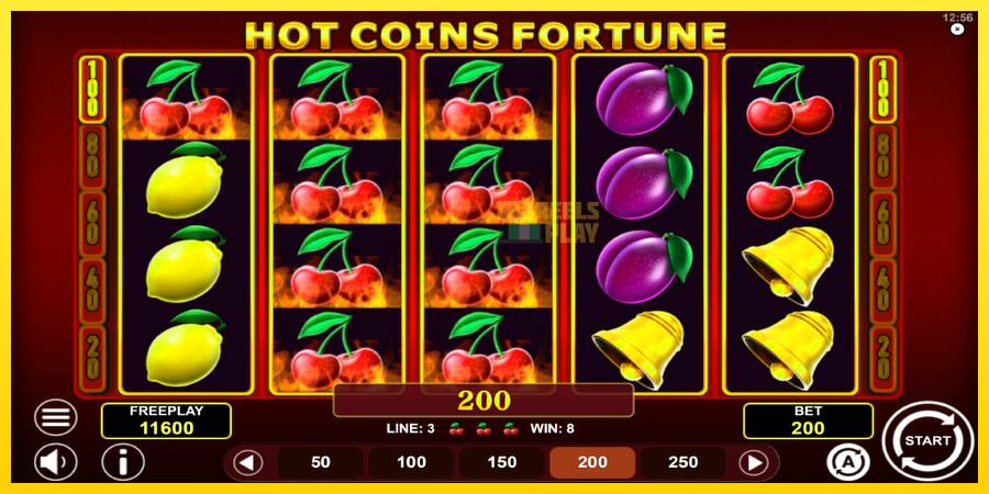 Сурет 3 ойын машинасы Hot Coins Fortune