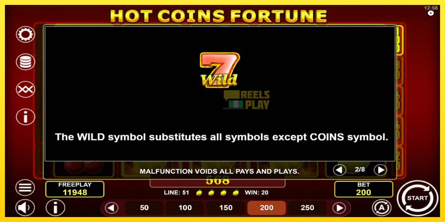 Сурет 6 ойын машинасы Hot Coins Fortune