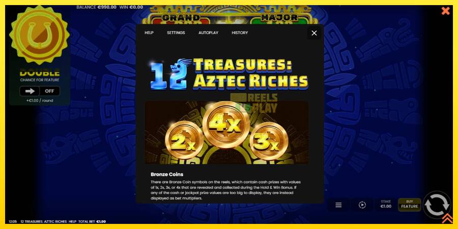 Сурет 5 ойын машинасы 12 Treasures: Aztec Riches