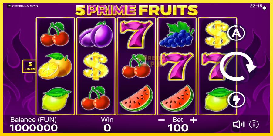 Сурет 2 ойын машинасы 5 Prime Fruits