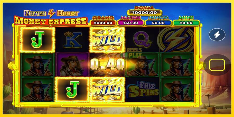 Сурет 3 ойын машинасы Power Boost: Money Express