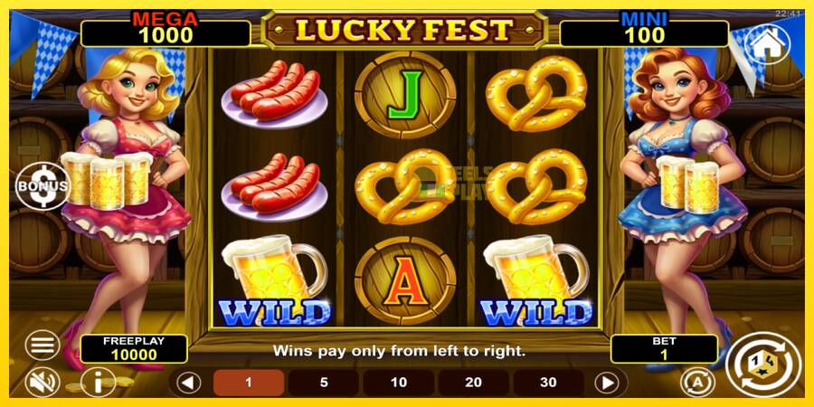 Сурет 1 ойын машинасы Lucky Fest Hold & Win