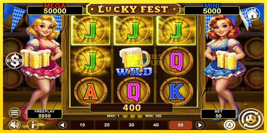 Сурет 2 ойын машинасы Lucky Fest Hold & Win