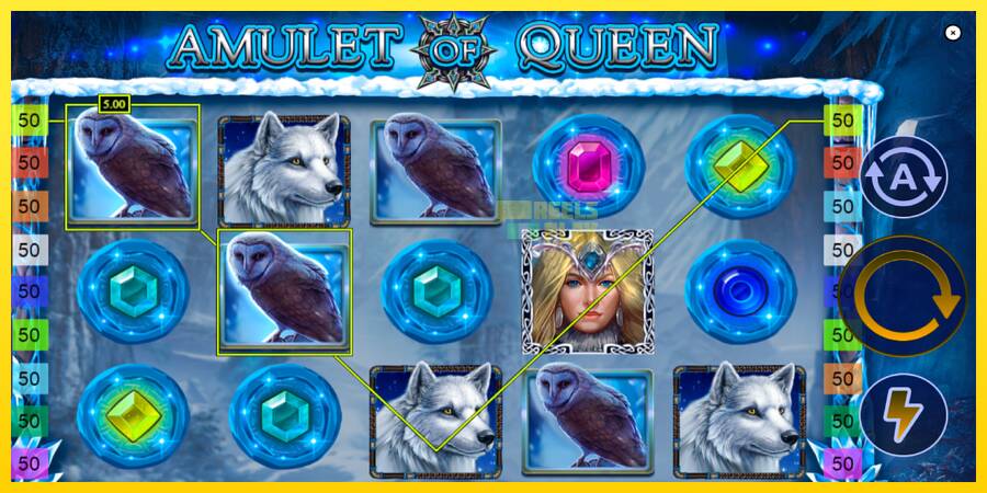 Сурет 3 ойын машинасы Amulet of Queen