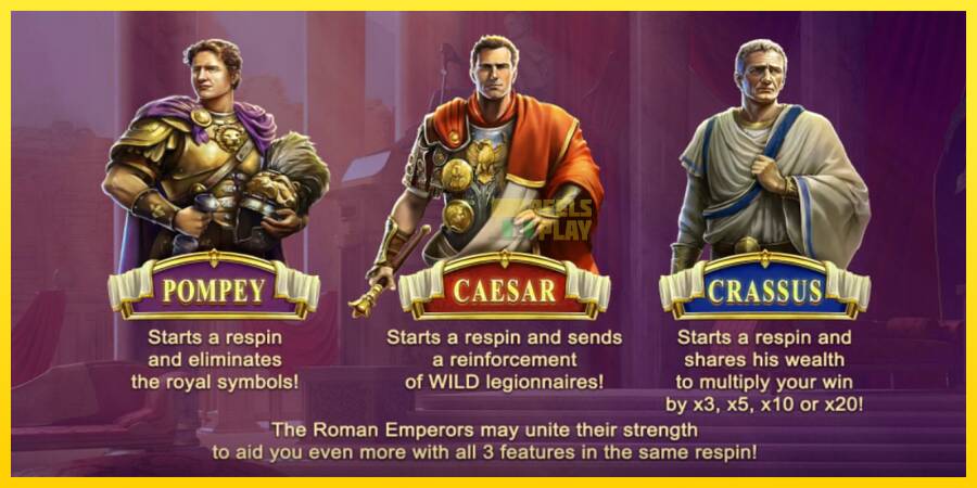 Сурет 5 ойын машинасы Roman Emperors