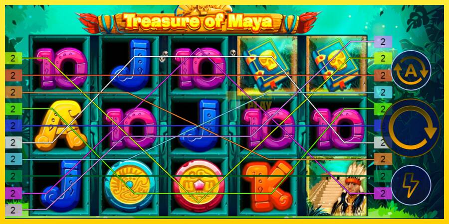 Сурет 1 ойын машинасы Treasure of Maya