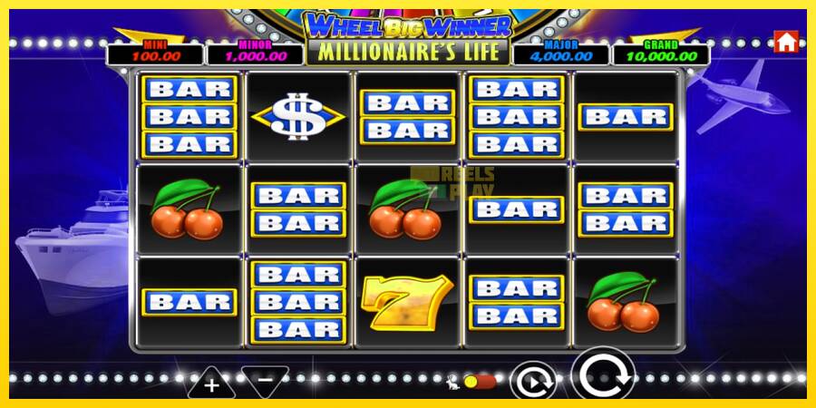 Сурет 1 ойын машинасы Wheel Big Winner Millionaires Life