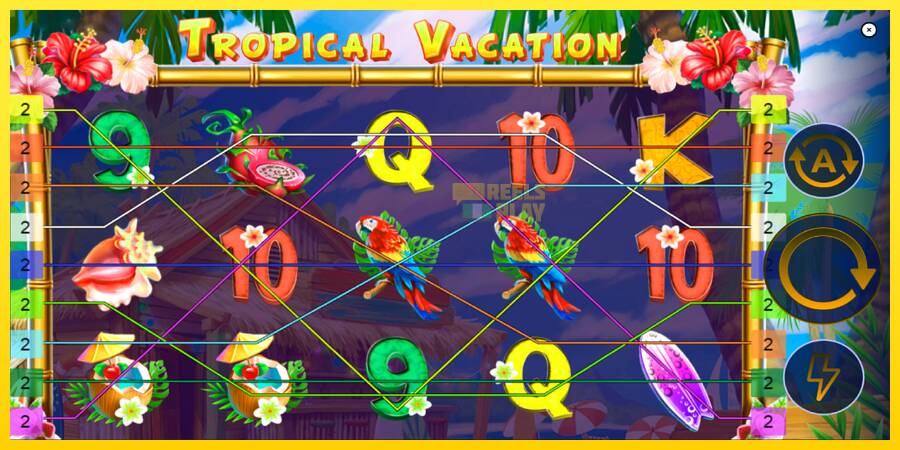 Сурет 1 ойын машинасы Tropical Vacation