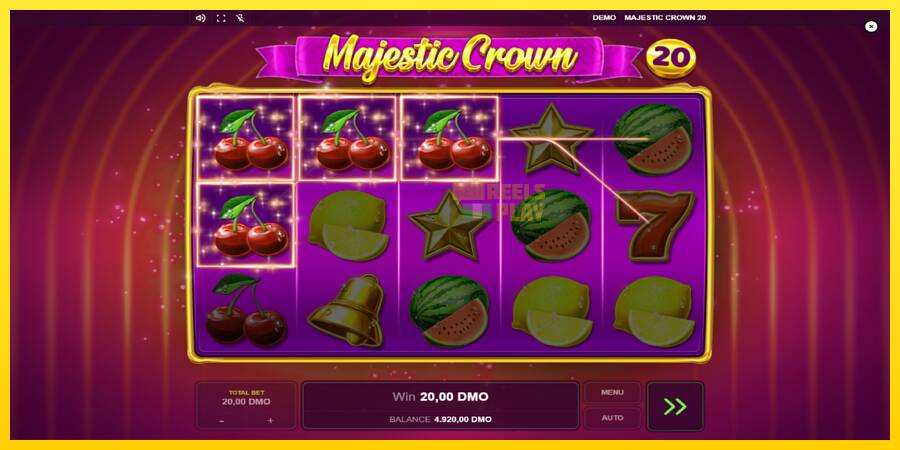 Сурет 2 ойын машинасы Majestic Crown 20