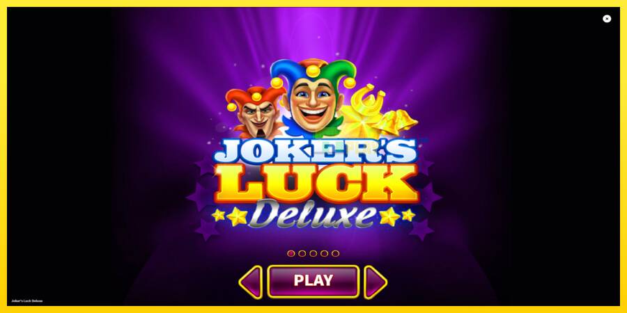 Сурет 1 ойын машинасы Jokers Luck Deluxe