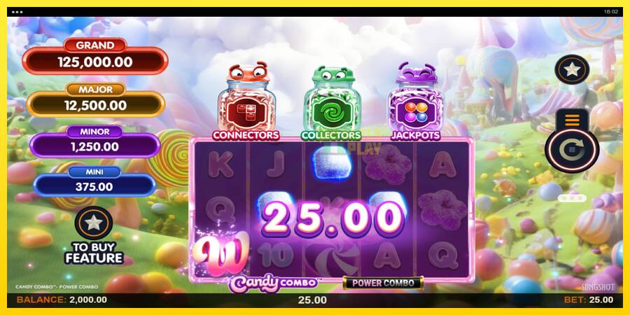 Сурет 3 ойын машинасы Candy Combo Power Combo