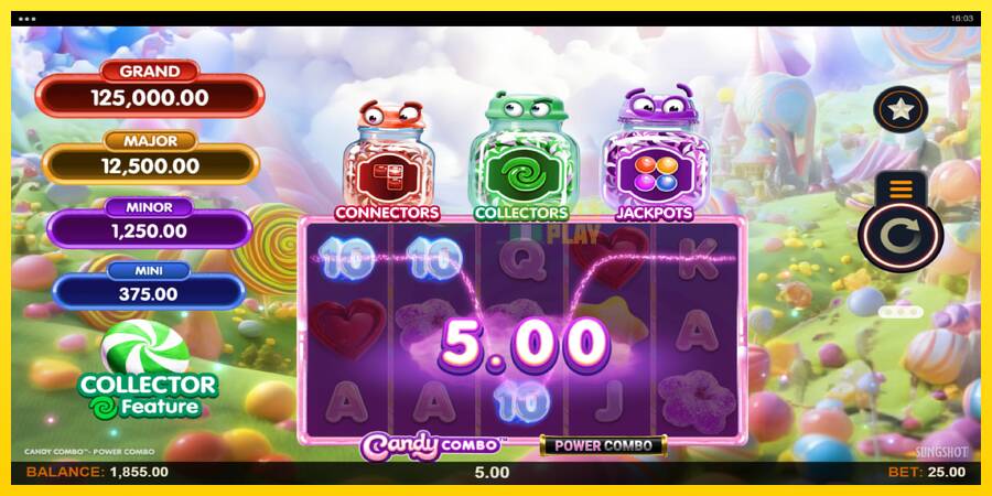 Сурет 4 ойын машинасы Candy Combo Power Combo