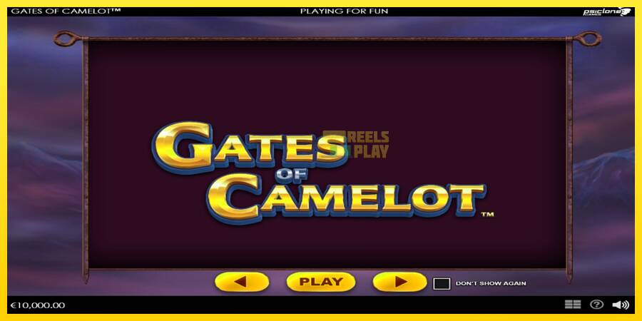 Сурет 1 ойын машинасы Gates of Camelot