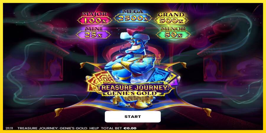 Сурет 1 ойын машинасы Treasure Journey: Genies Gold