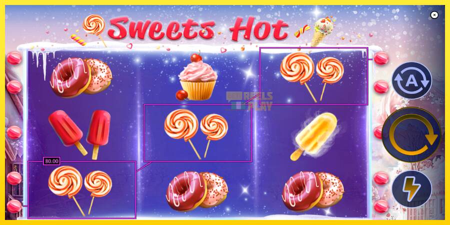 Сурет 3 ойын машинасы Sweets Hot