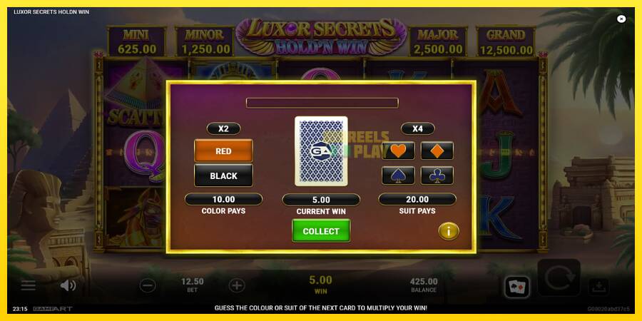 Сурет 4 ойын машинасы Luxor Secrets Holdn Win