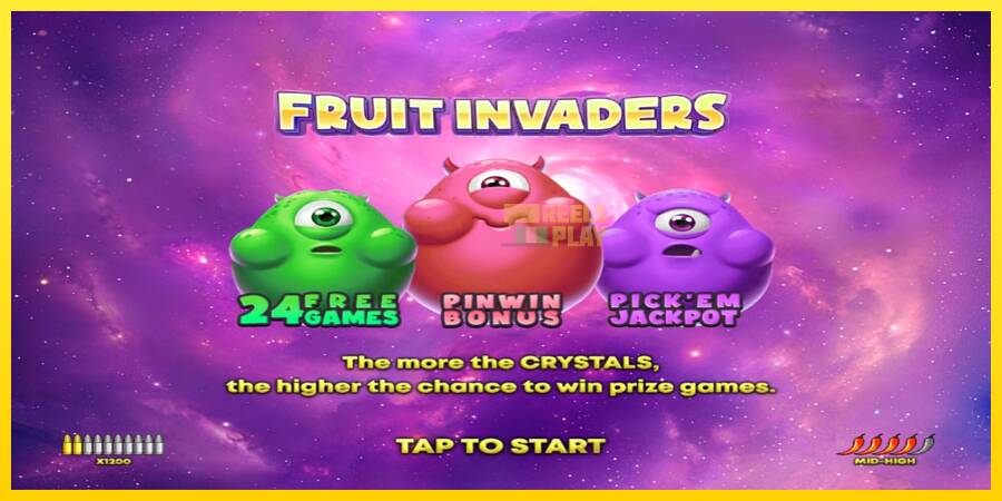 Сурет 1 ойын машинасы Fruit Invaders