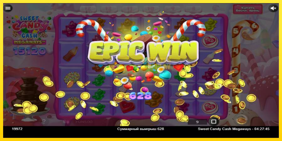 Сурет 4 ойын машинасы Sweet Candy Cash Megaway