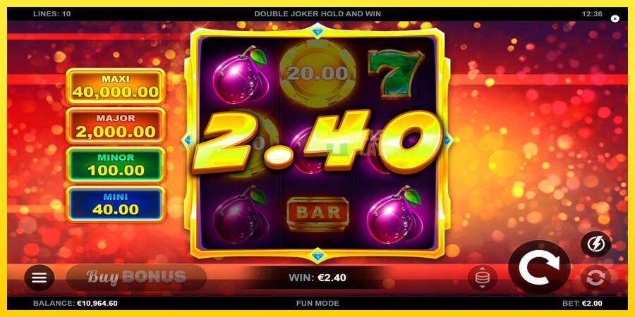 Сурет 3 ойын машинасы Double Joker Hold and Win