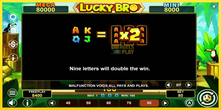 Сурет 6 ойын машинасы Lucky Bro Hold & Win