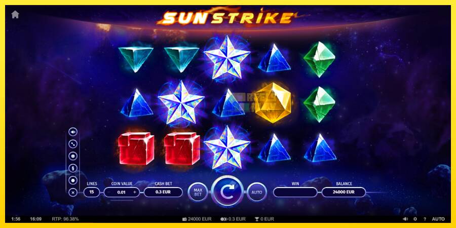 Сурет 2 ойын машинасы Sun Strike