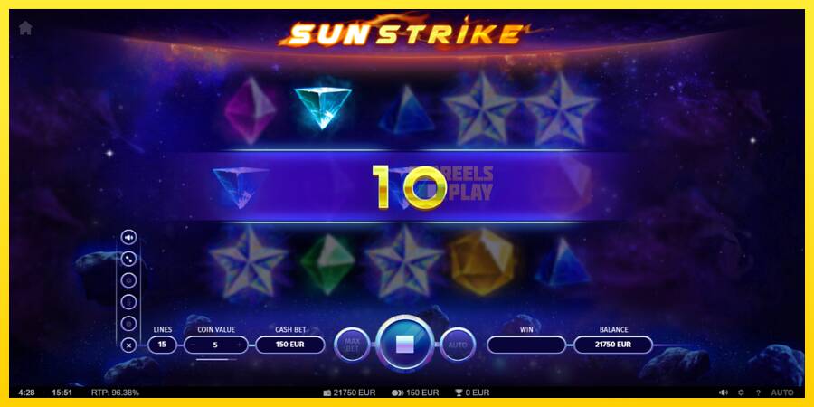 Сурет 3 ойын машинасы Sun Strike