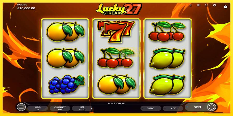 Сурет 1 ойын машинасы Lucky Streak 27