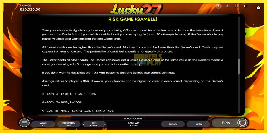 Сурет 6 ойын машинасы Lucky Streak 27