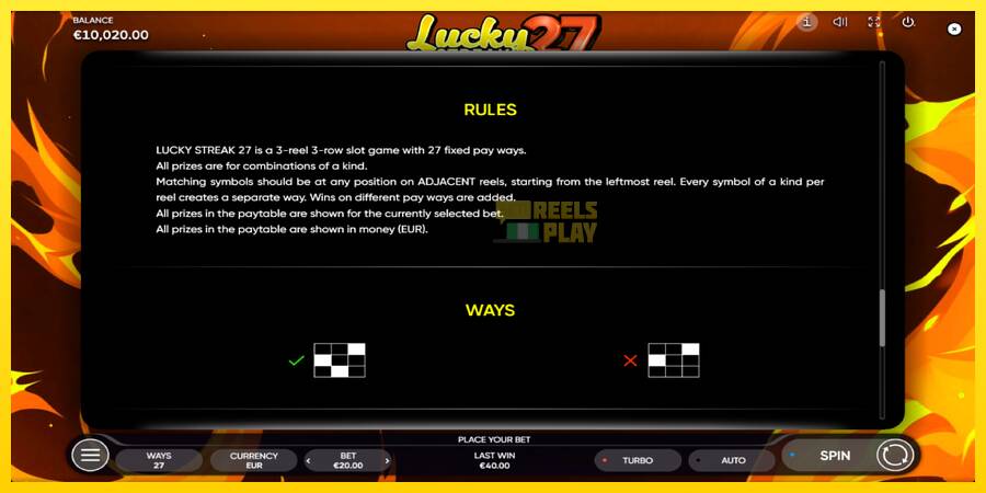 Сурет 7 ойын машинасы Lucky Streak 27