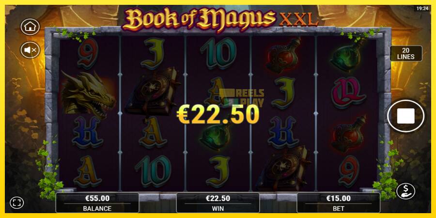 Сурет 3 ойын машинасы Book of Magus XXL