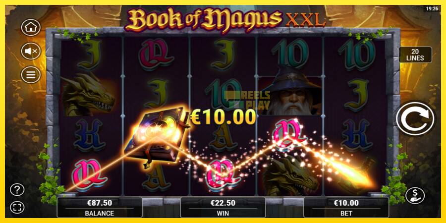 Сурет 4 ойын машинасы Book of Magus XXL