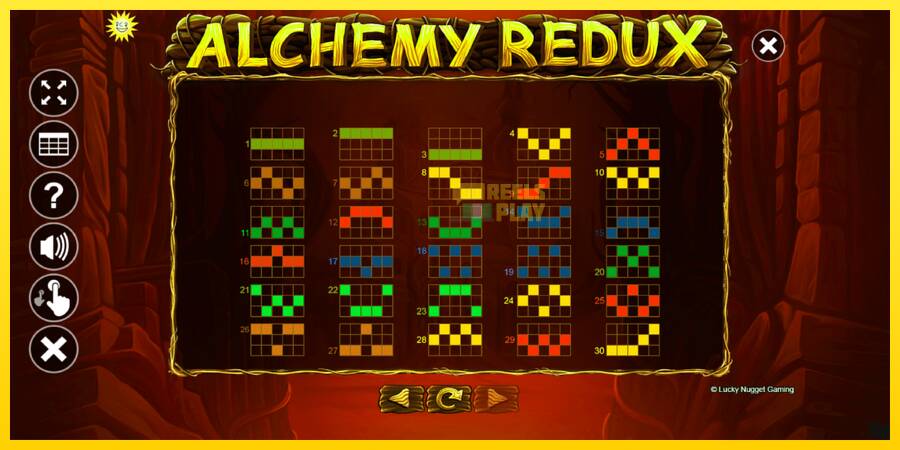 Сурет 7 ойын машинасы Alchemy Redux