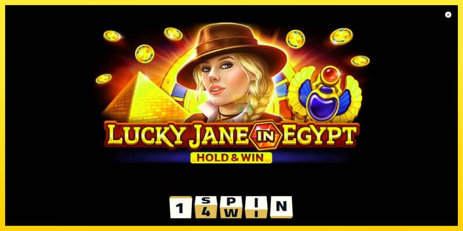 Сурет 1 ойын машинасы Lucky Jane in Egypt Hold & Win