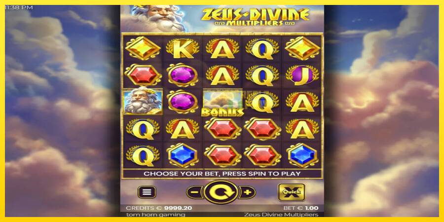 Сурет 2 ойын машинасы Zeus Divine Multipliers